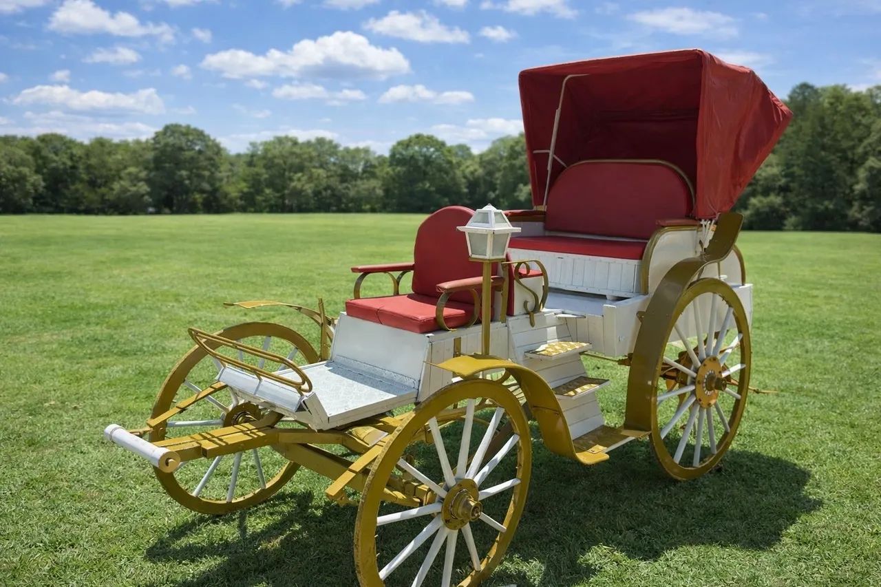 Carruagem Estilo Império - Restaurada | Peça Histórica - Foto 4