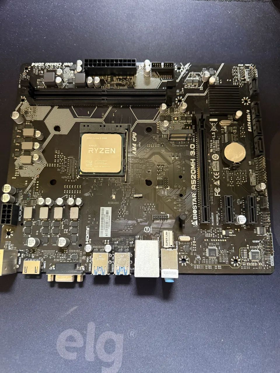Kit Ryzen 5 5500 com A520  - Foto 2
