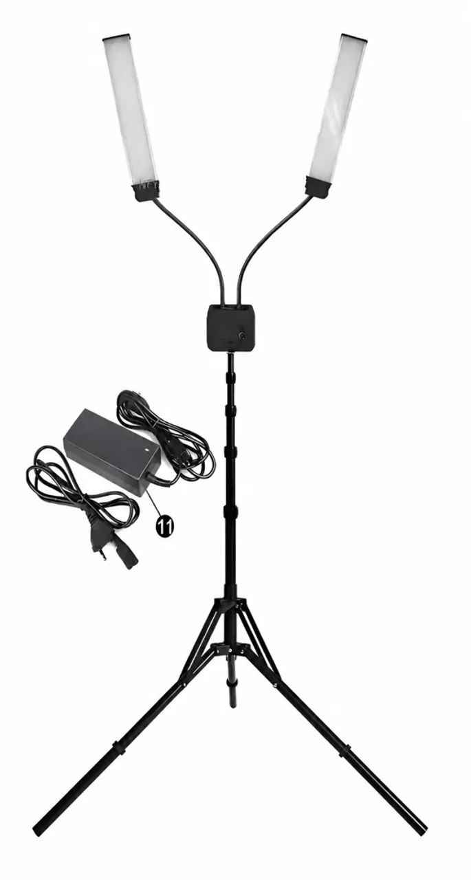 RINGLIGHT - LUZ COM TRIPE 80W