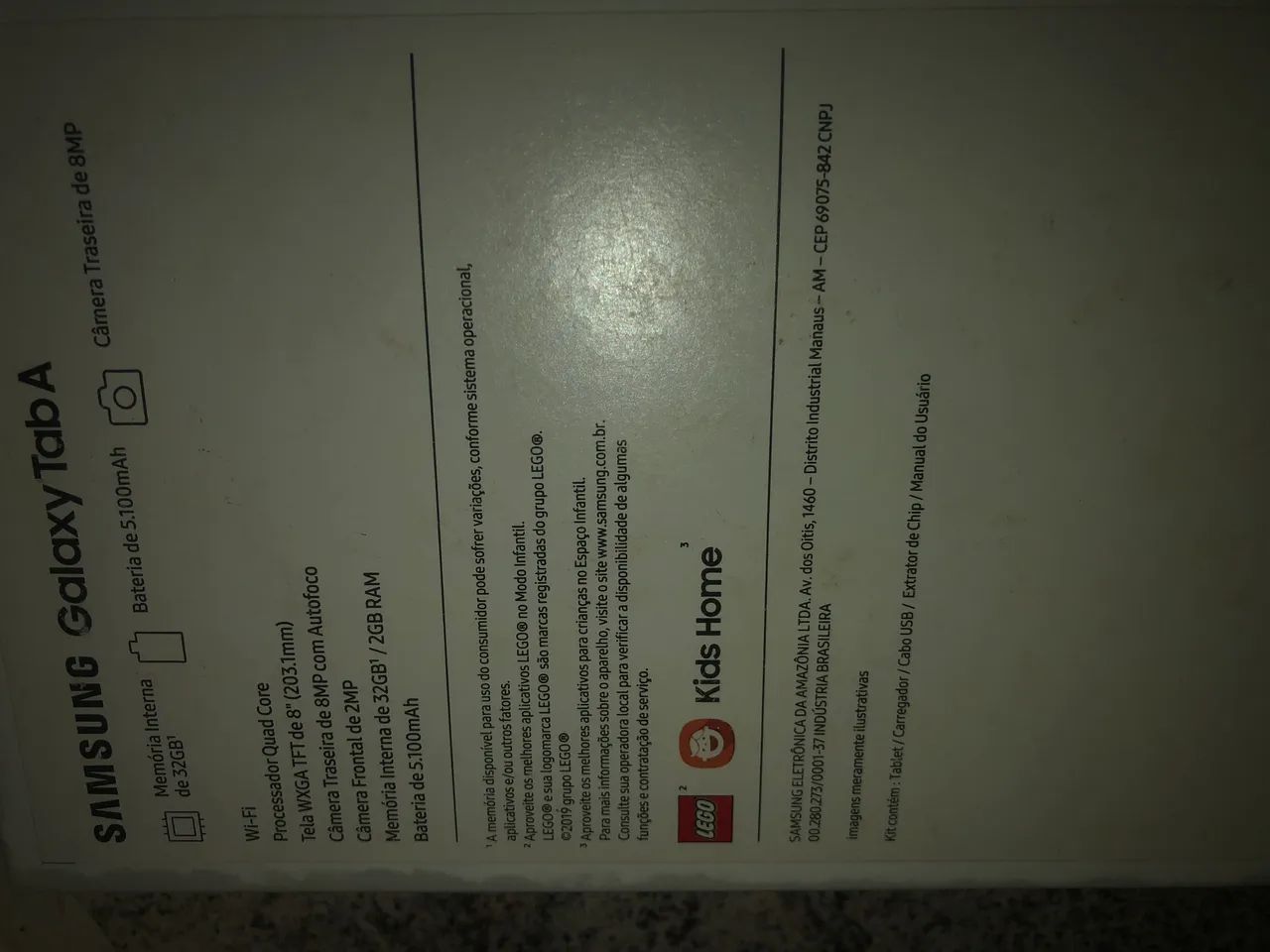 Vendo Tablet Tab A SM-T290 32GB e com a caixa original. - Foto 4