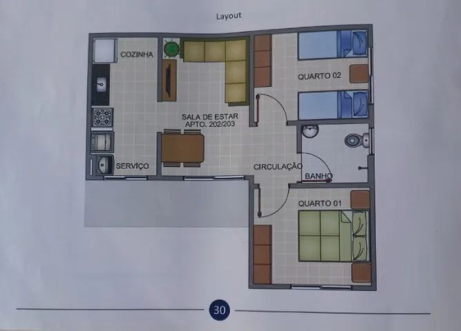 Alugar APTO 920.00 Sem fiador e sem caução