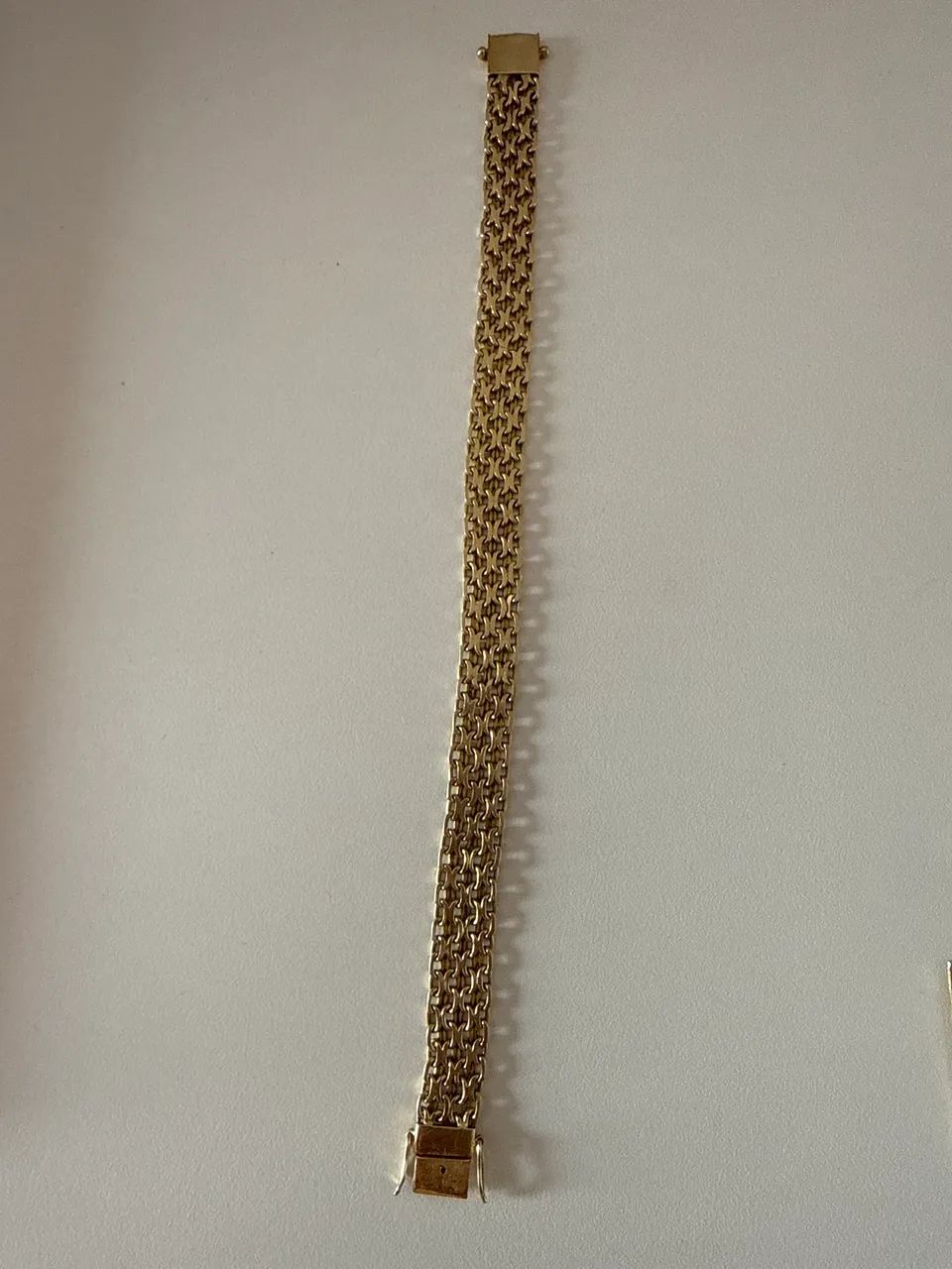 Cordão e pulseira de ouro 18k - Foto 2