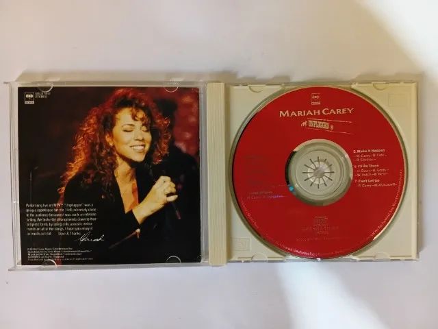 CD - Mariah Carey "MTV Umplugged EP" Importado Usado - Foto 3
