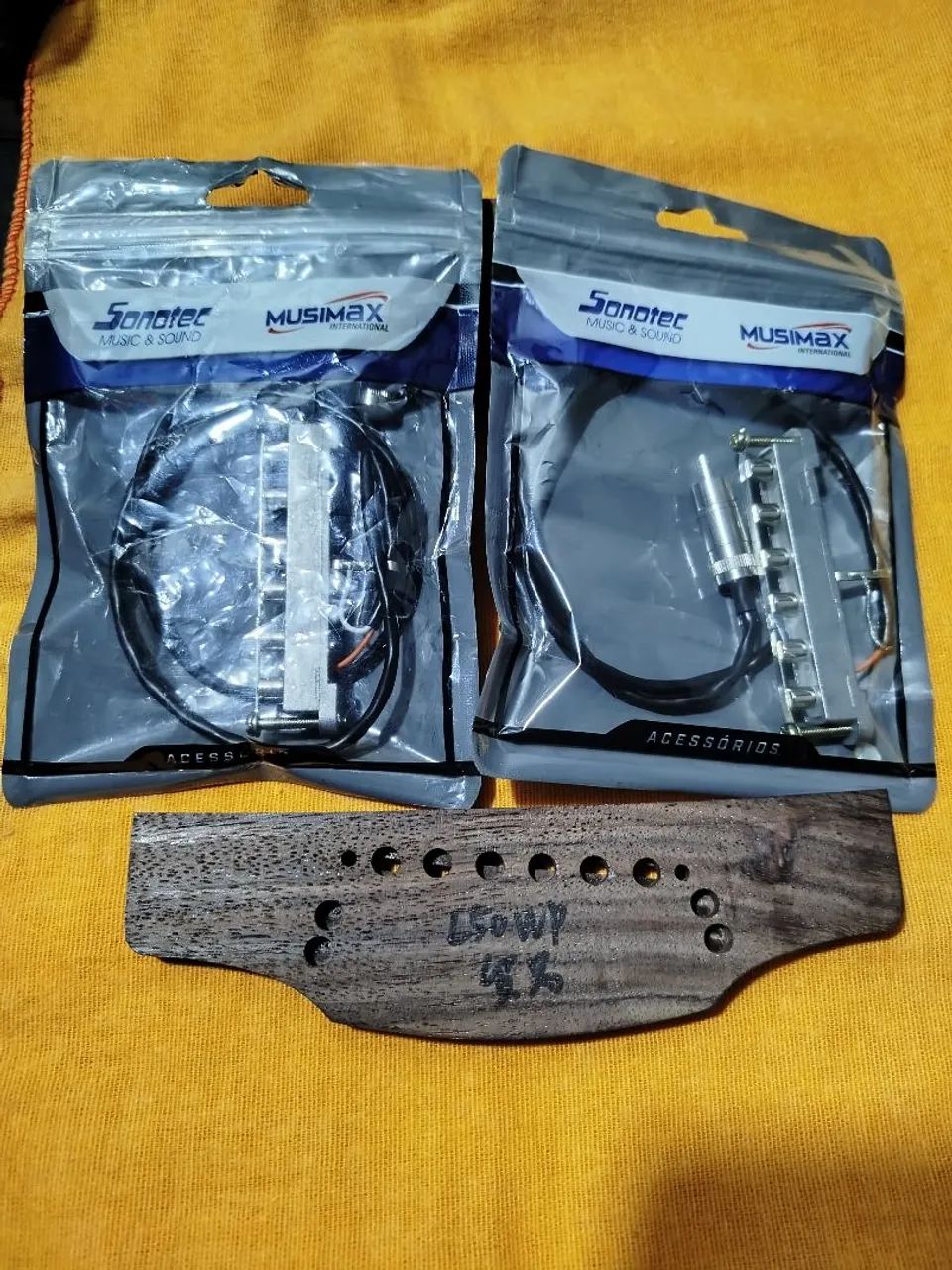 Kit de Captador e Cavalete original Takamine Japonês - Foto 2
