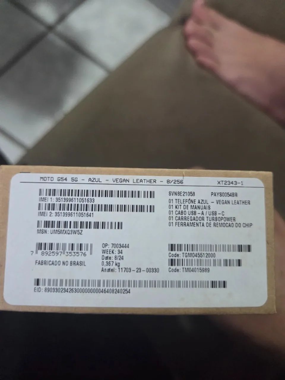 Smartphone moto g54 - Foto 5