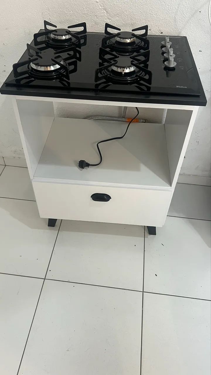 Cooktop 4 bocas 