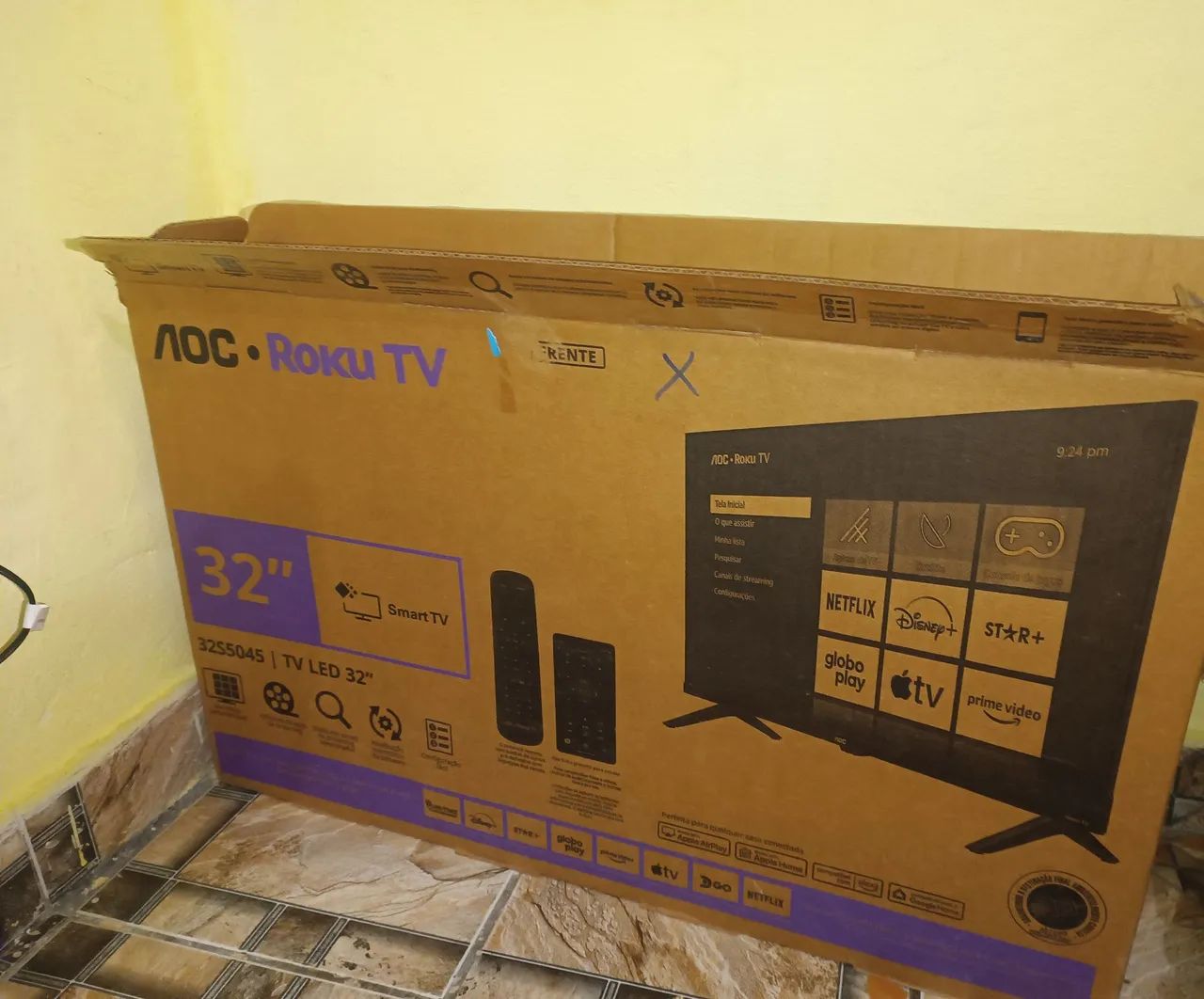 Tv Roku em Ótimo estado  - Foto 3