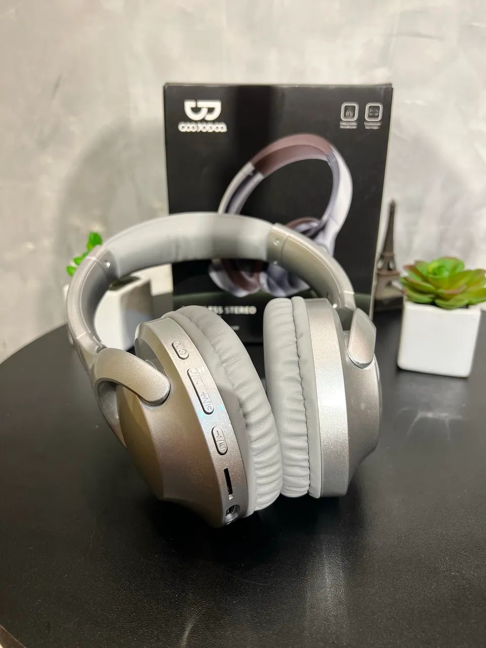 Headphone Bluetooth 5.2 dobrável com qualidade de som Hi-Fi - Foto 2