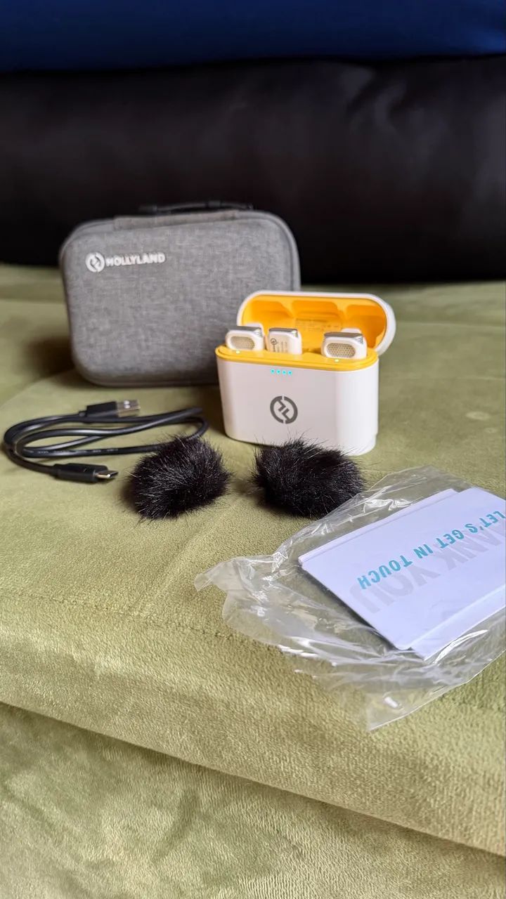 Microfone hollyland duo lark C1 - Foto 2
