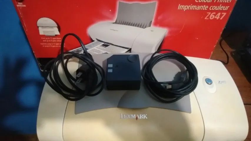 Impressora Lexmark Z647 Na Caixa (Ligando Perfeitamente) - Foto 3