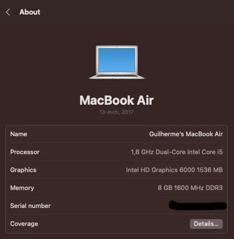 Macbook Air 2017 256GB - Foto 5