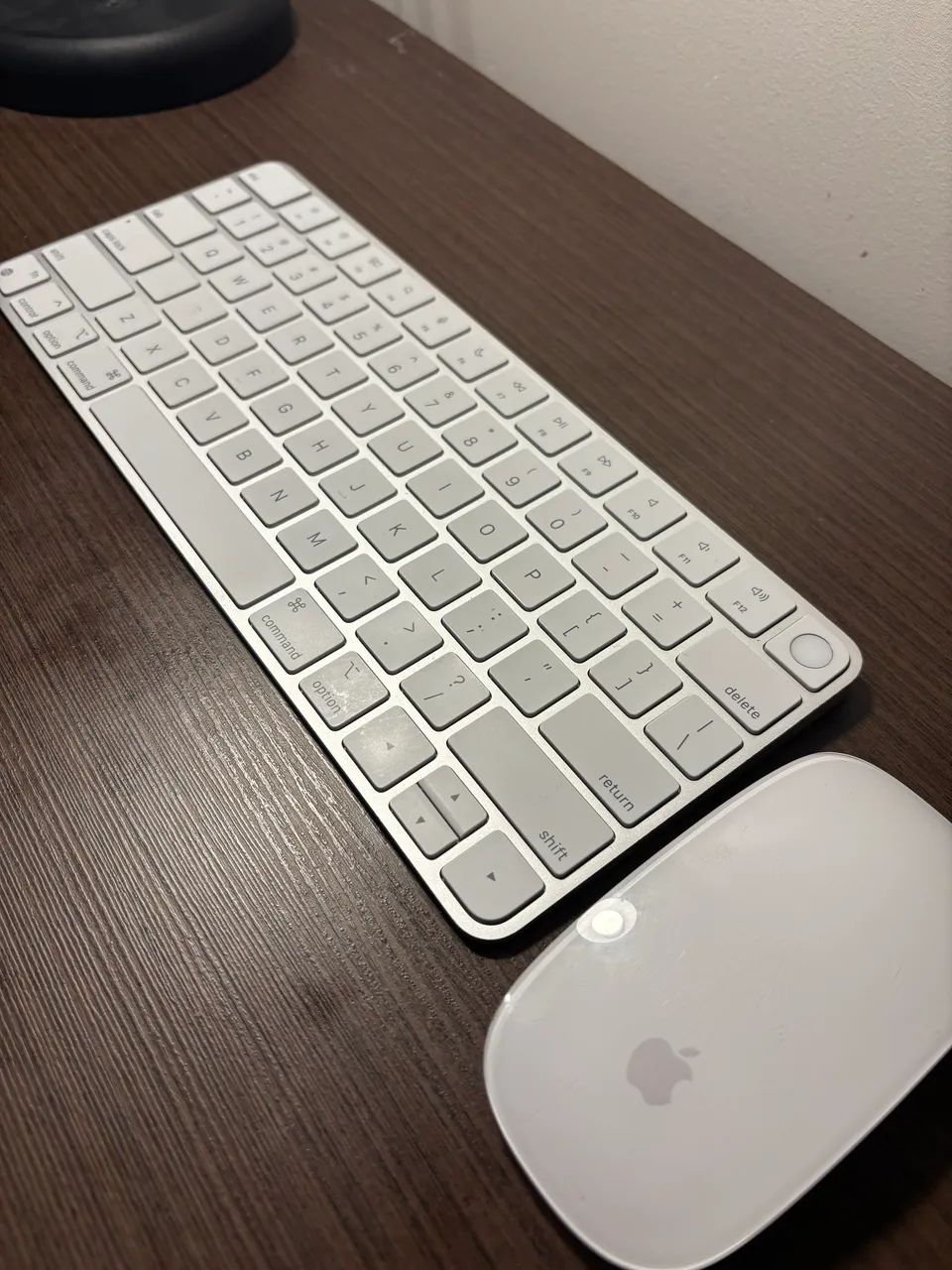Teclado sem fio (Magic Keyboard) e Mouse (Magic Mouse)