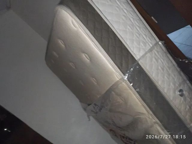 Colchão casal mola ensacada(DOACAO) - Foto 4