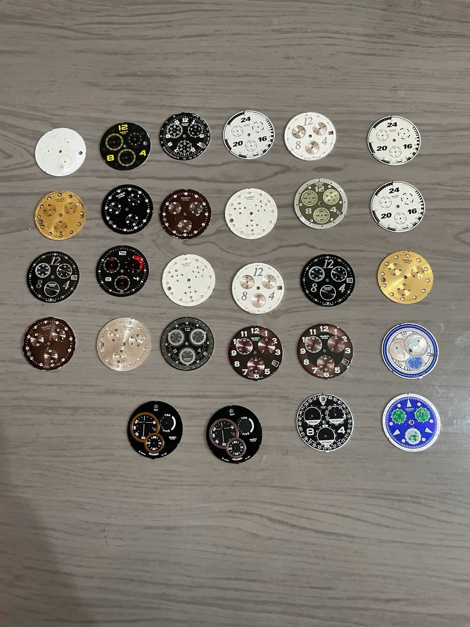 Mostradores Swatch 