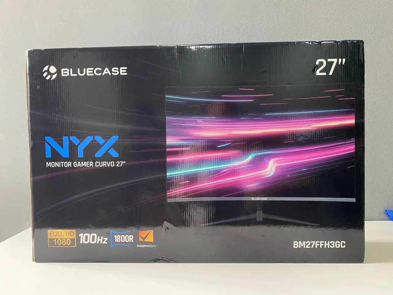 Monitor Gamer Curvo 27" Bluecase NOVO!