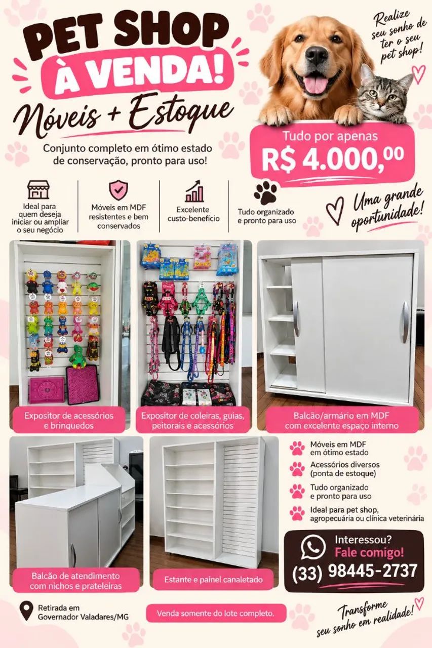 Loja pet shop