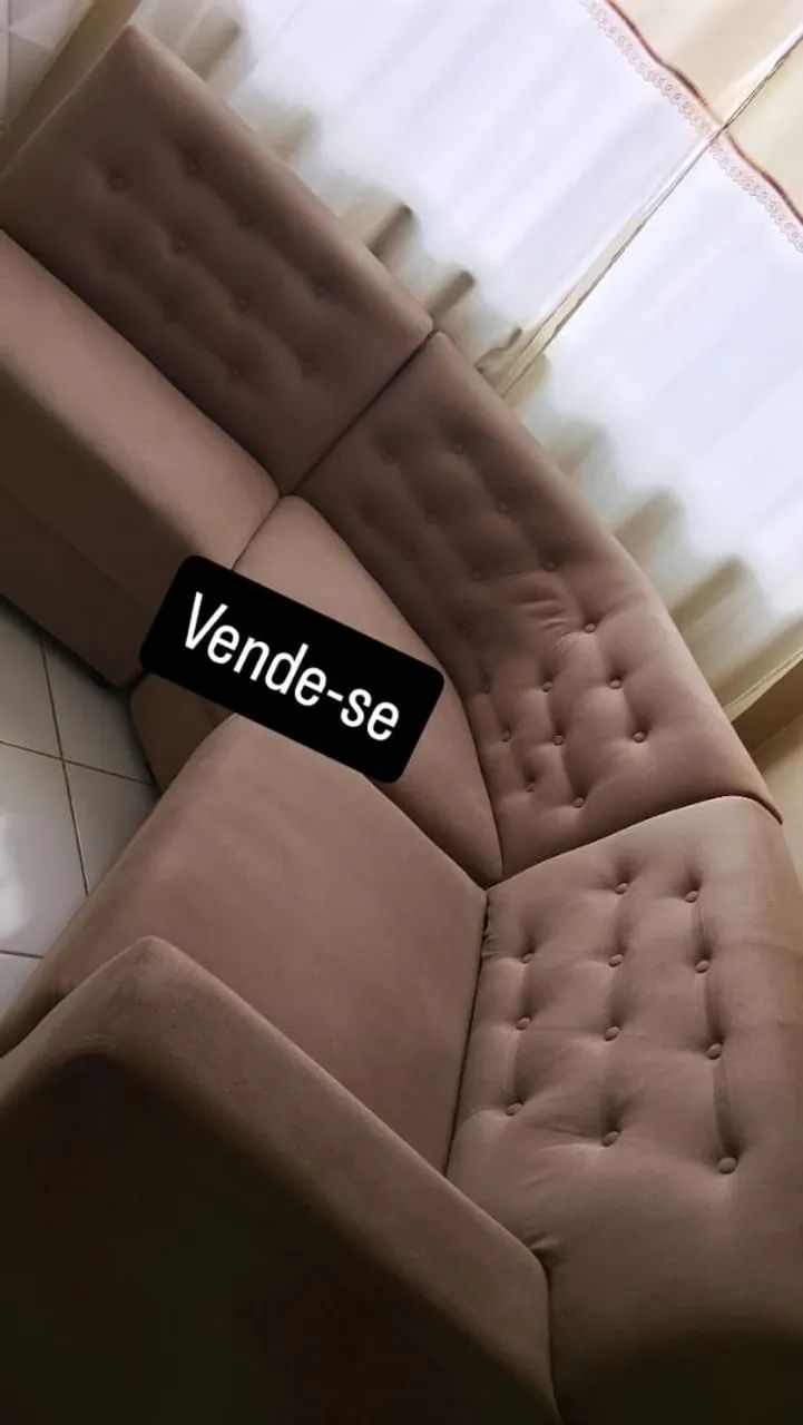 Sofá e mesa de vidro pra vende - Foto 2