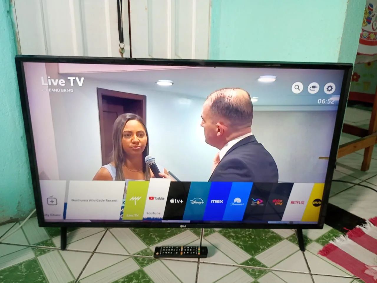 TV.  LG.  Smart.  43. Funcionando.   Leia.   - Foto 3