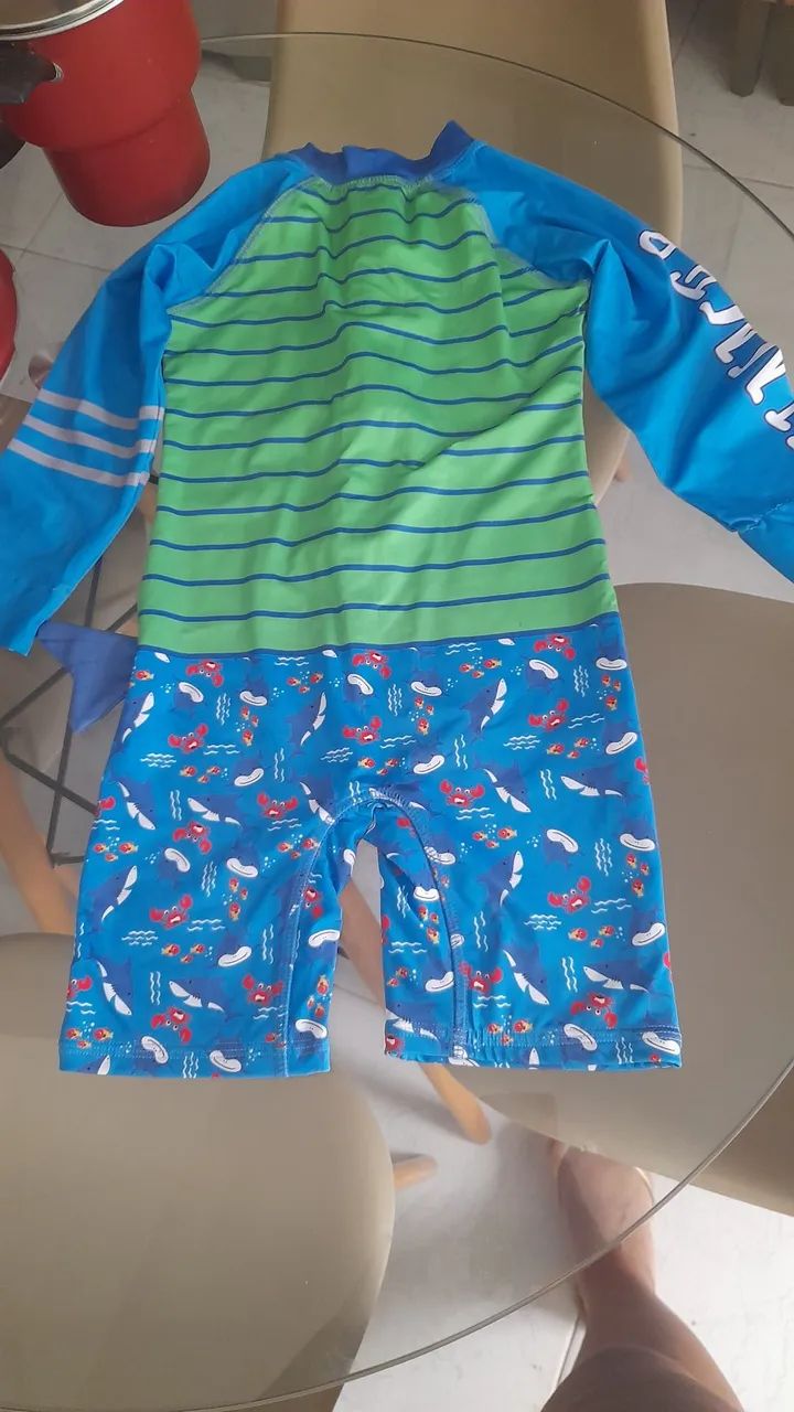 Camacao infantil moda praia - Foto 2
