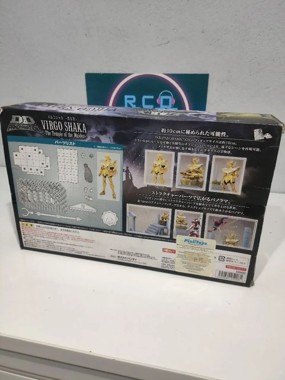 Virgo Shaka - Action Figure Bandai Original Completo  - Foto 2