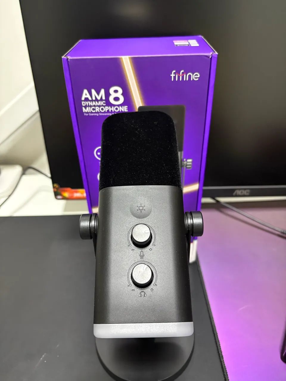 Microfone Gamer Fifine Ampligame A8 - Foto 2