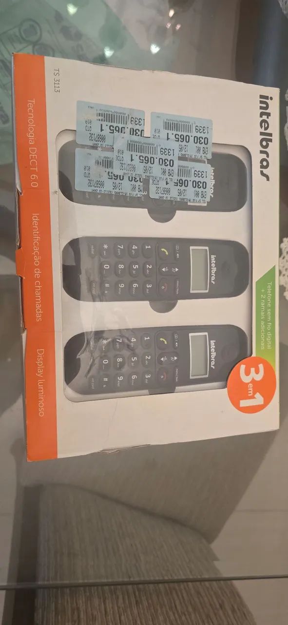 Telefone sem fio digital + 2 ramais adicionais - Foto 2