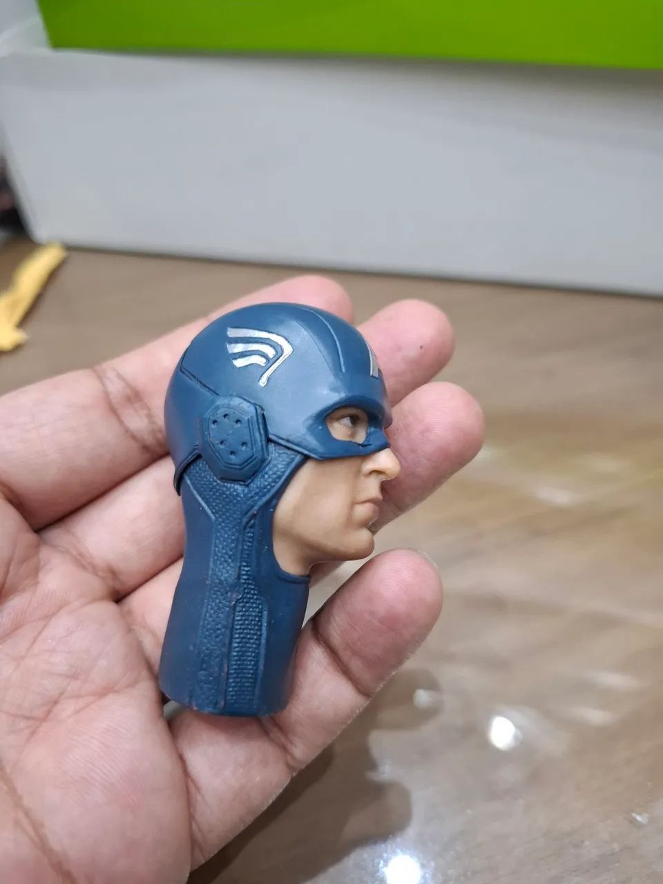Cabeça capitão América tipo hot toys - Foto 2