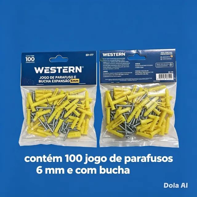 Parafusos e buchas - Foto 2