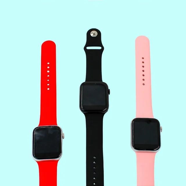 Relógio Smartwatch Android Ios Inteligente Bluetooth C/ Pulseira Magnética QS18 - Foto 4