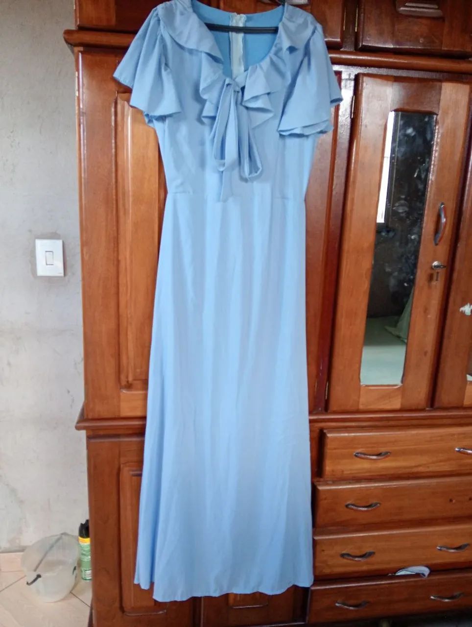 Lindo vestido azul claro  - Foto 2