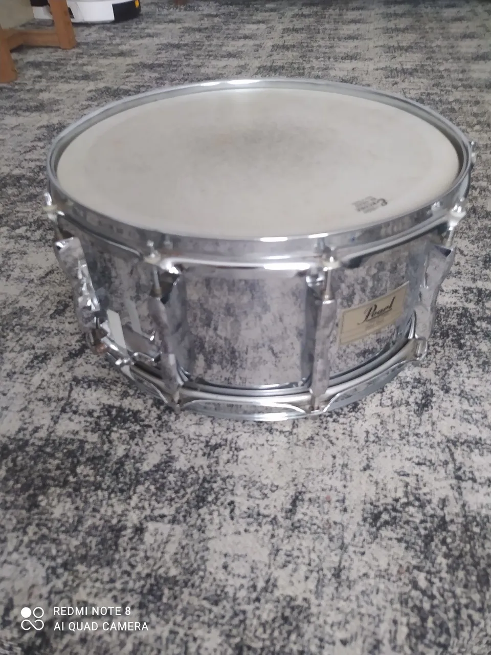 Caixa bateria Pearl Export 14x5,5 jet black SEMINOVA