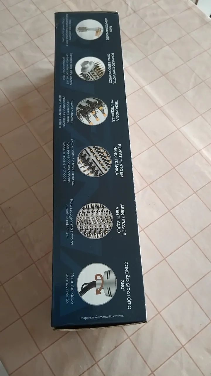 Escova secadora Britânia de cabelo  - Foto 3