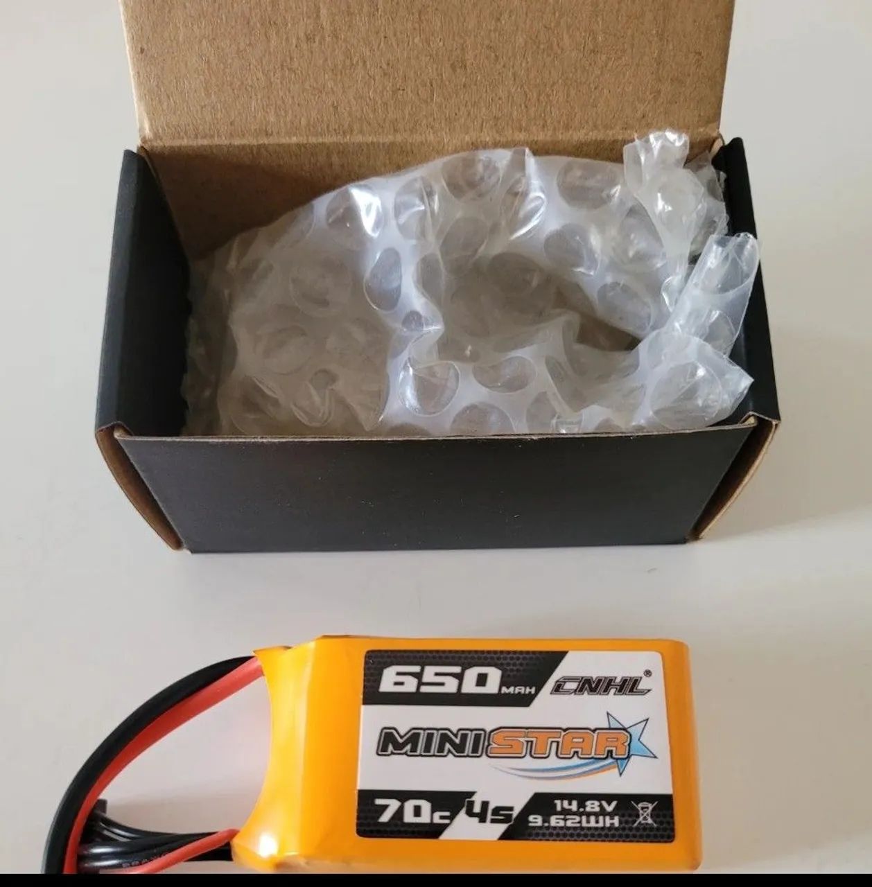 Bateria Lipo CNHL Ministar 4S 650mah Drone Racer Nova - Foto 3