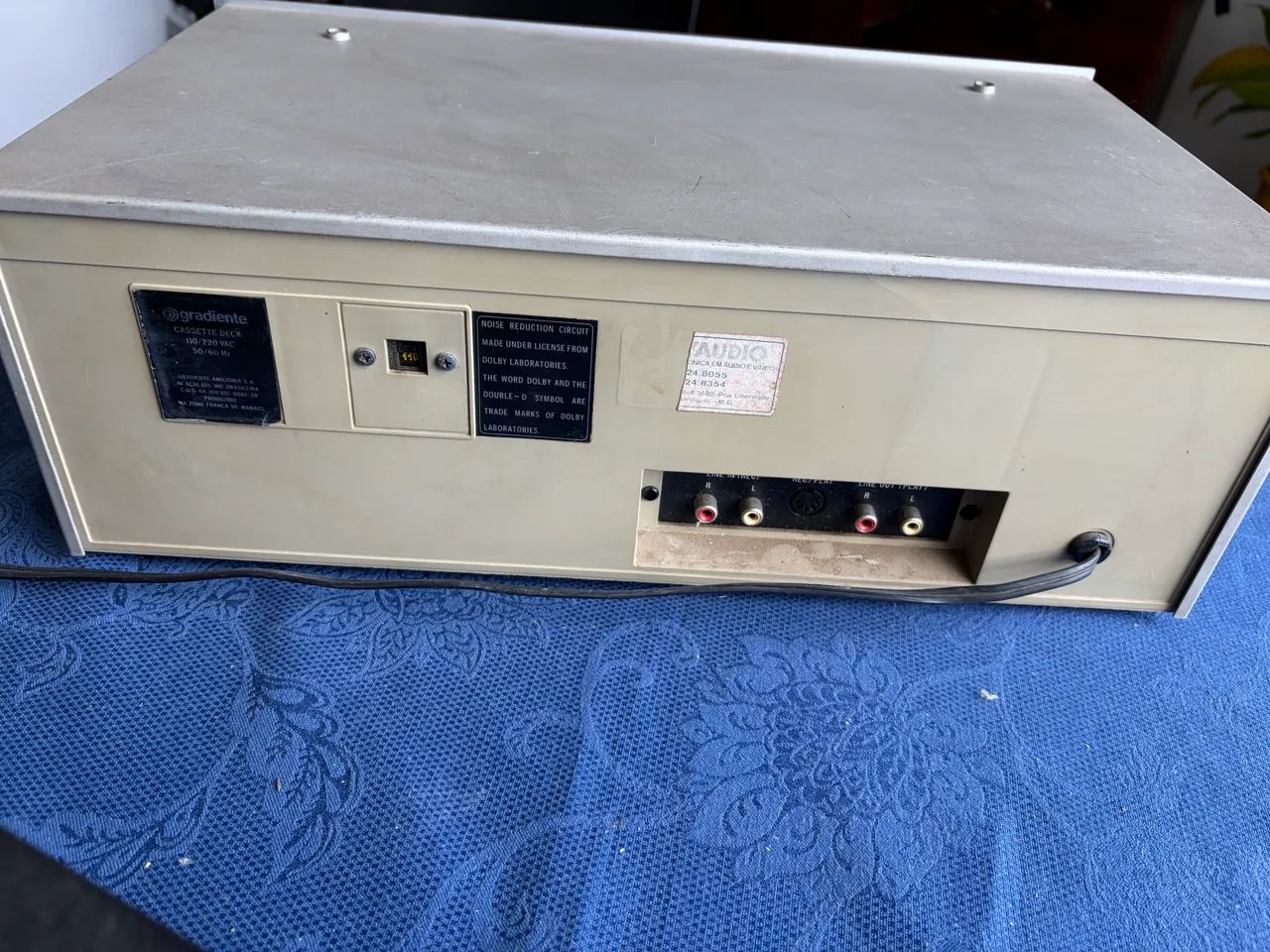 Toca fitas Gradiente Stereo Cassete Deck CD 4000 - Foto 4