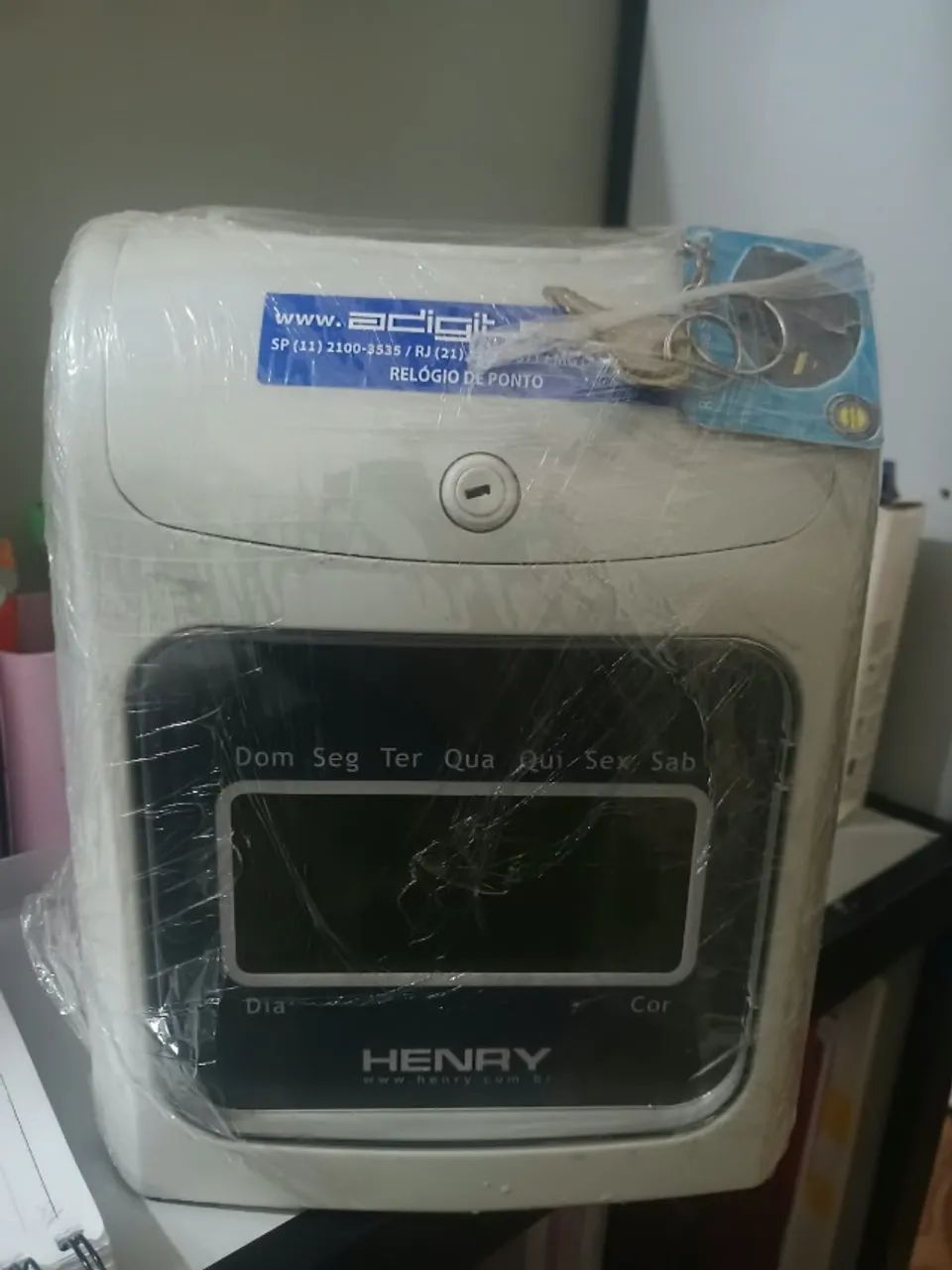 RELOGIO DE PONTO HENRY 