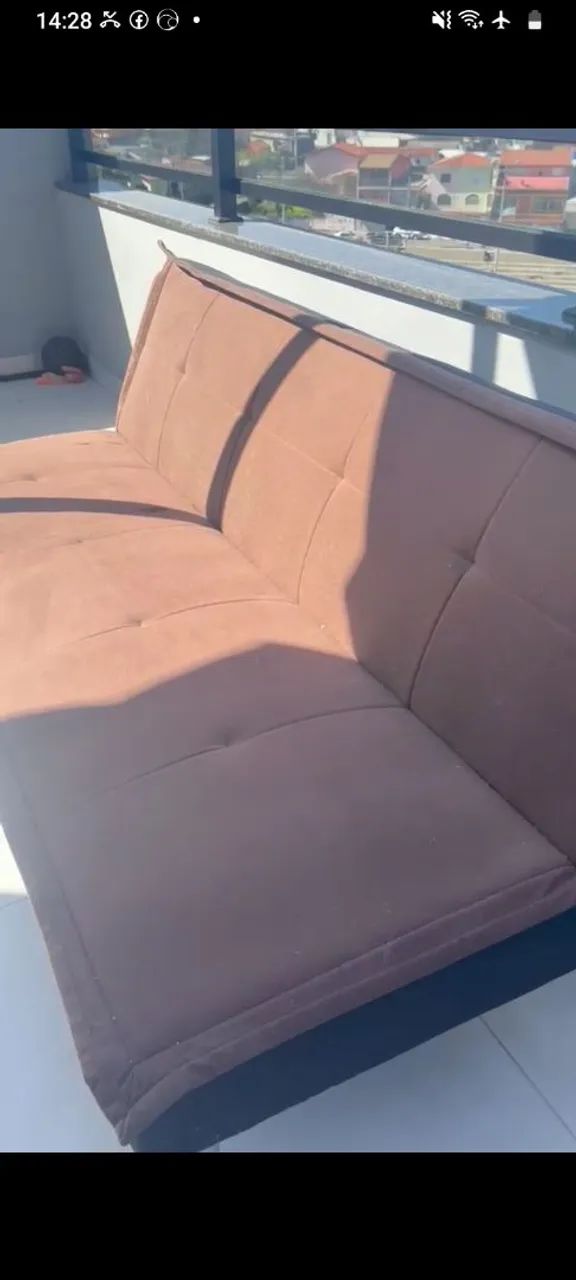 Retirada jardim Miriam vendo sofá cama medida 1,80 sofá bom  oferta  - Foto 2