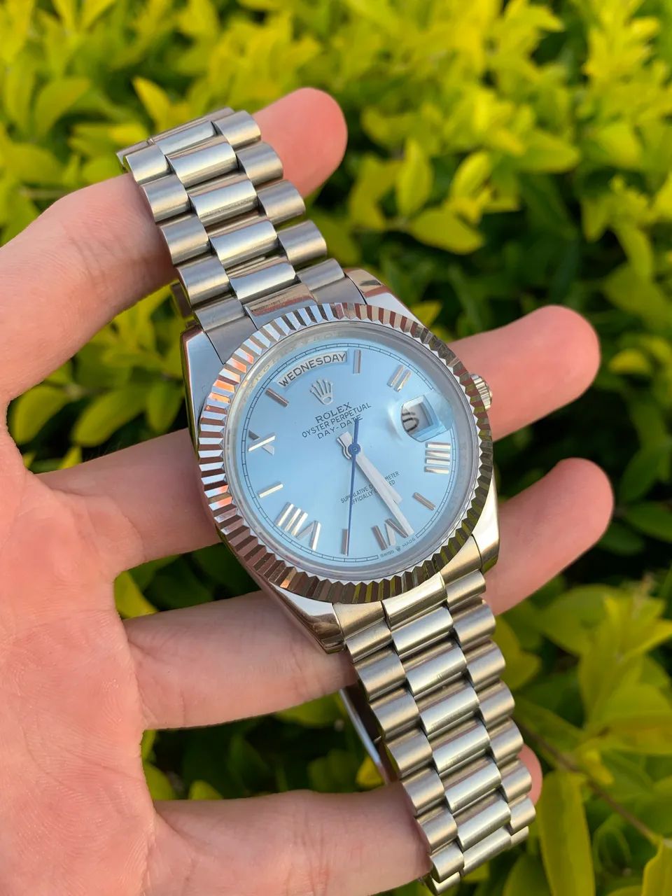 RELÓGIO AUTOMÁTICO ROLEX DAY DATE  - Foto 5