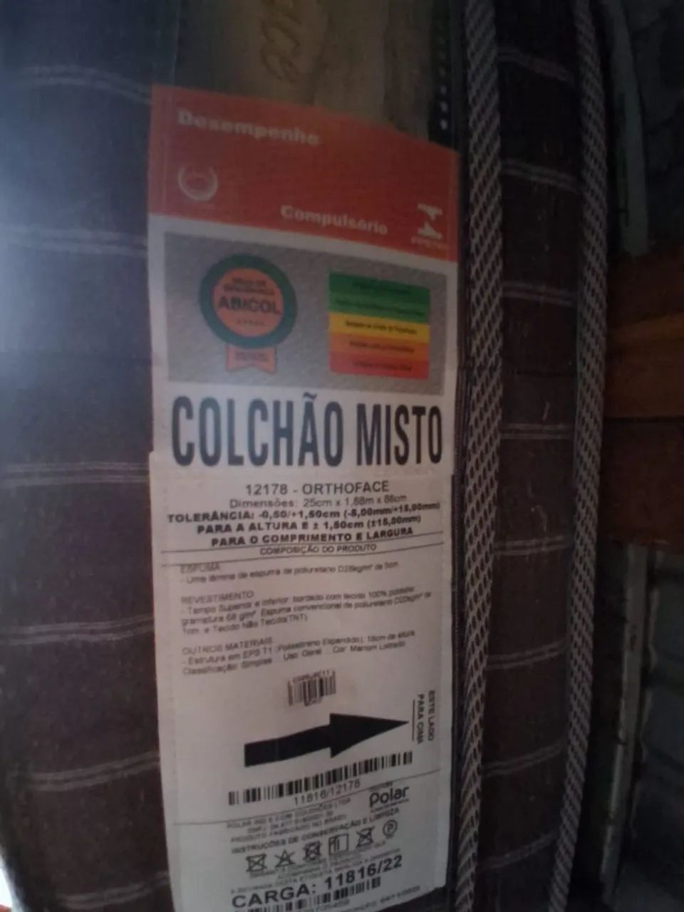Colchão de espulma solteiro - Foto 4
