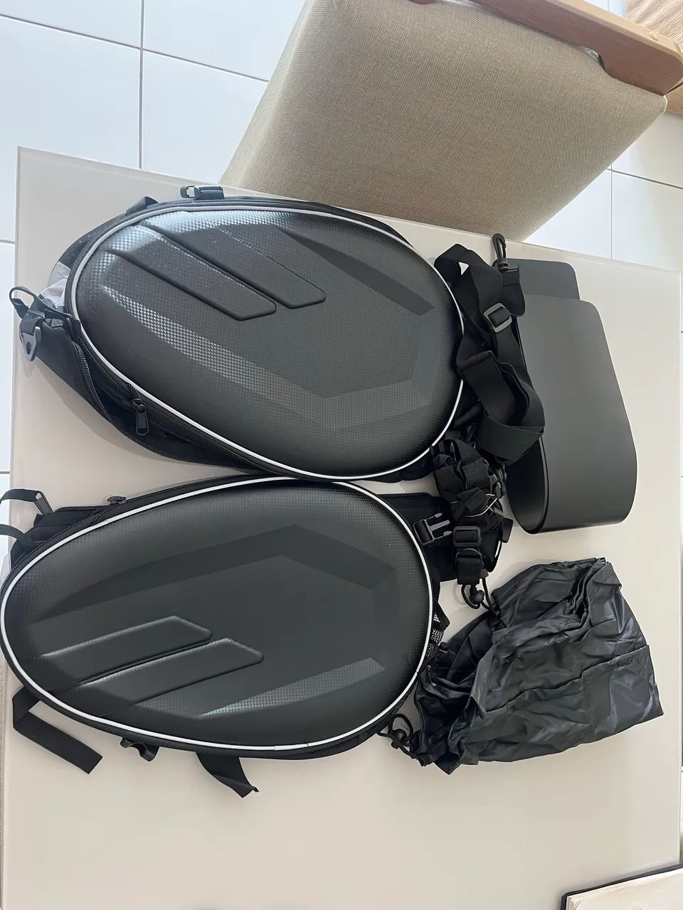 Alforje para moto 58 litros - Foto 2