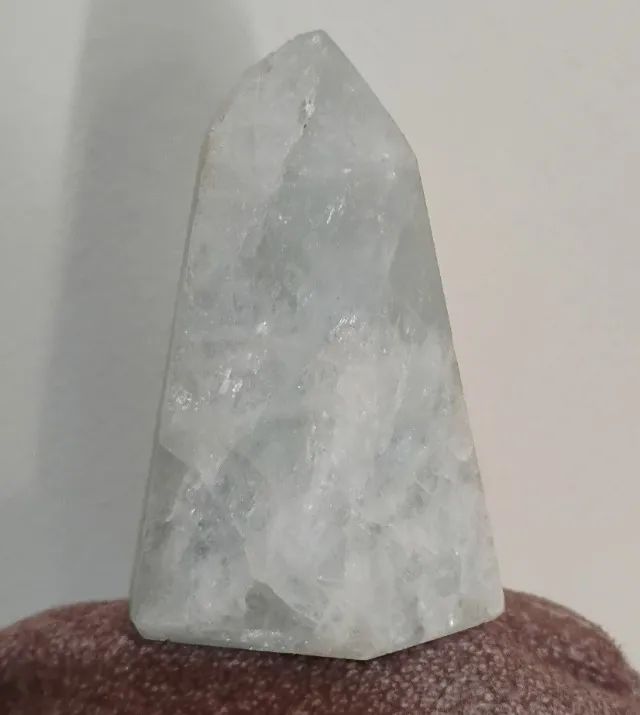 Ponta de Cristal de Água Marinha 80g - Foto 3