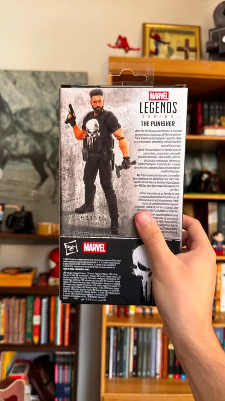 Marvel Legends Justiceiro Punisher Lançamento 2026 - Foto 3