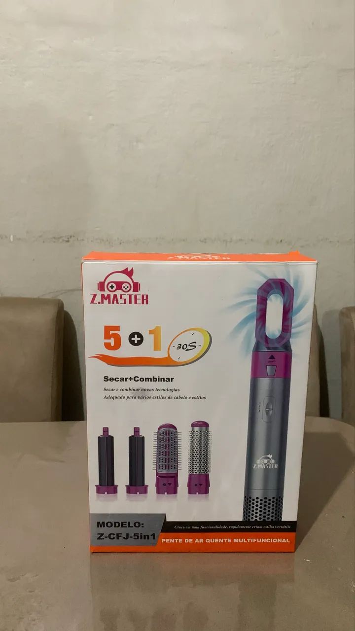 Secado de cabelo 5 em 1 