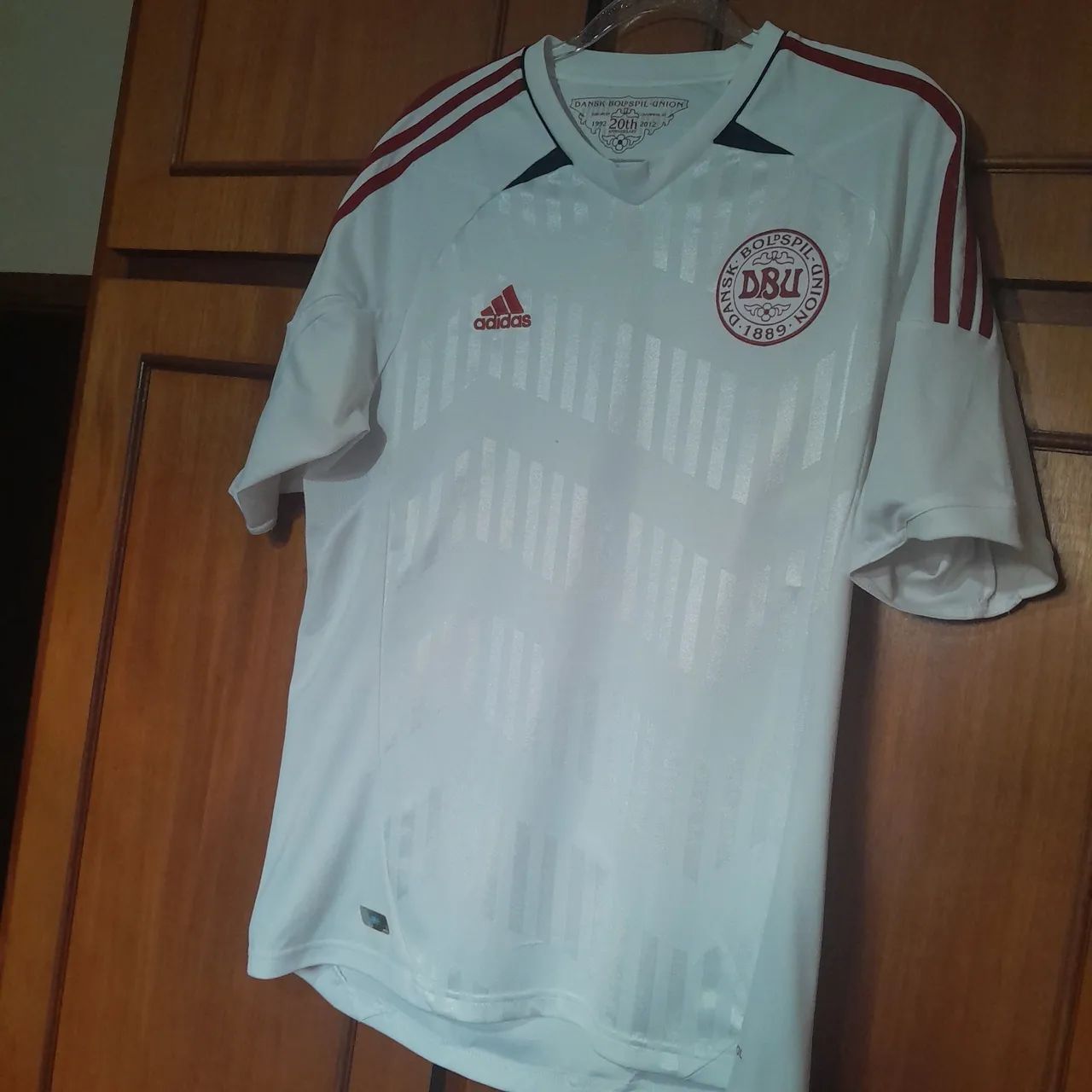 Camisa Dinamarca Oficial - G - Foto 2