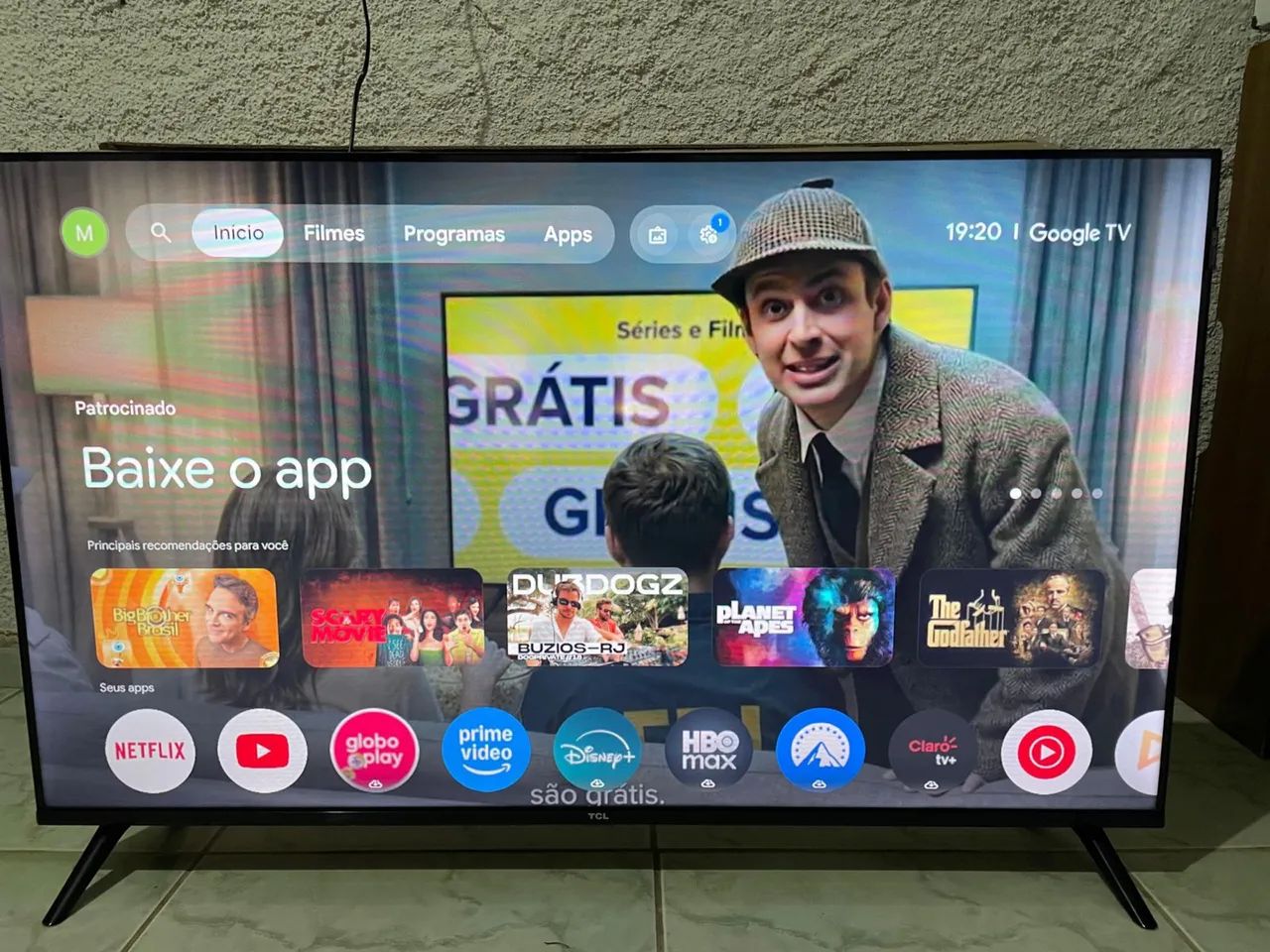 Tv smart Android 4k 50 polegadas 