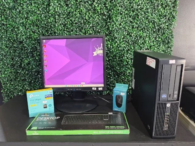 Setup Completo Hp Compaq Com Monitor 17 Polegadas, Processador I5 3Th E Ssd - Foto 5