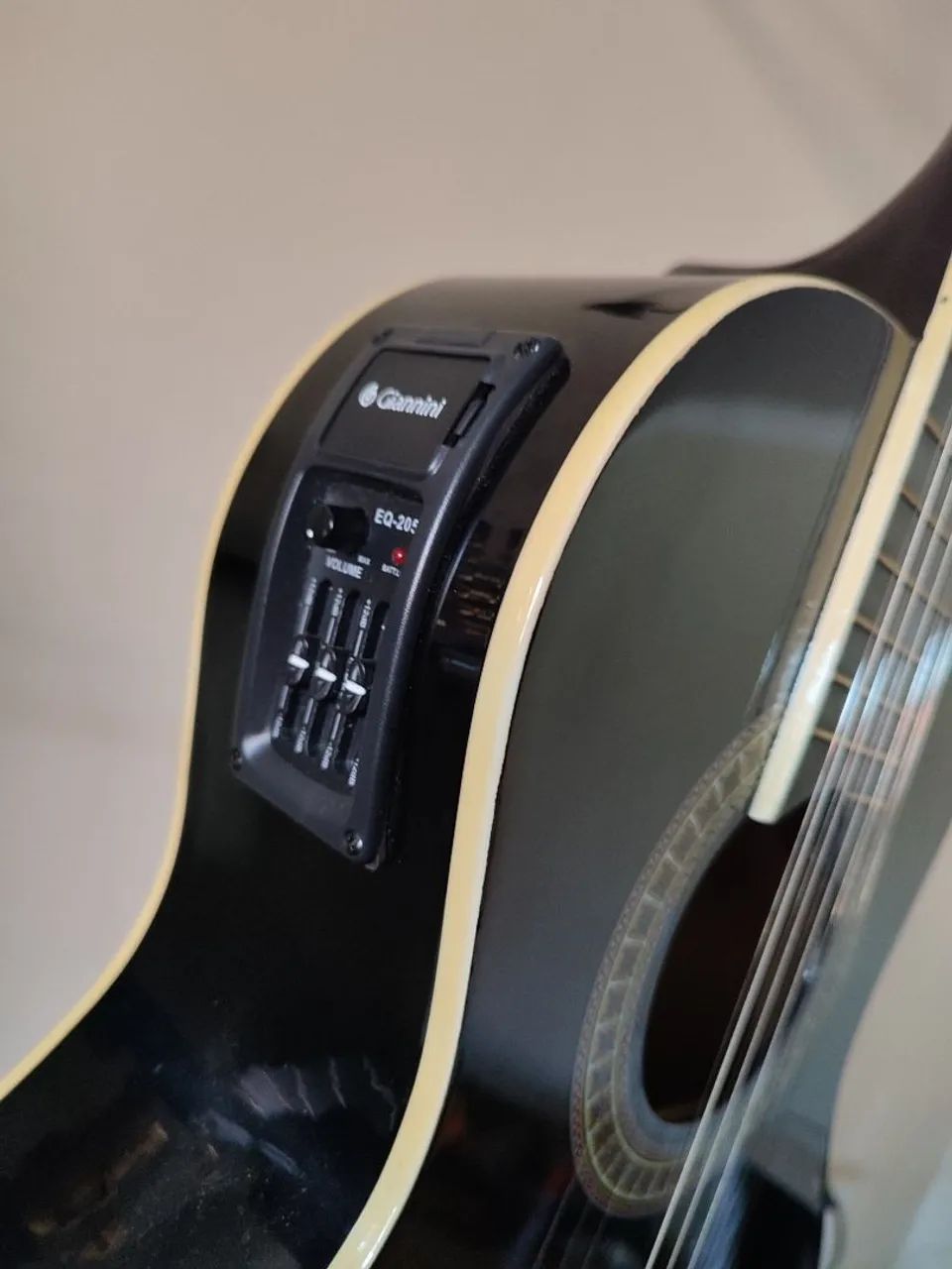 Viola caipira Giannini GVSX 15 BK Preta com Bag Acolchoado - Foto 4