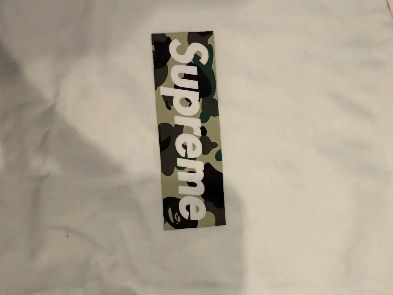 camiseta supreme x bape - Foto 2
