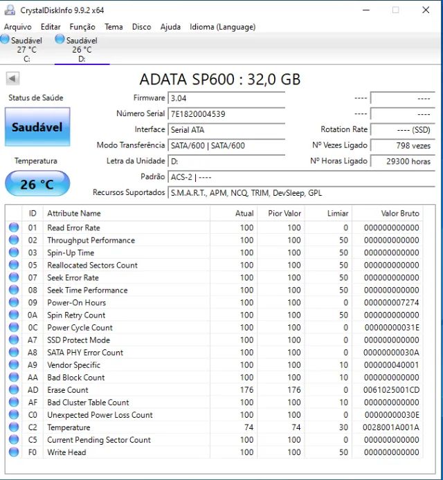 SSD Adata 32GB - Foto 2