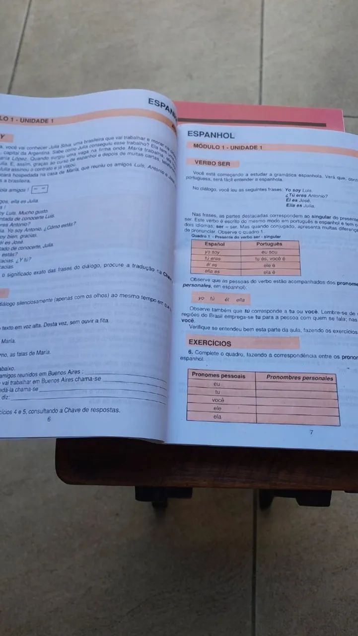 Aprenda Espanhol - Apostilas do Curso - Foto 2