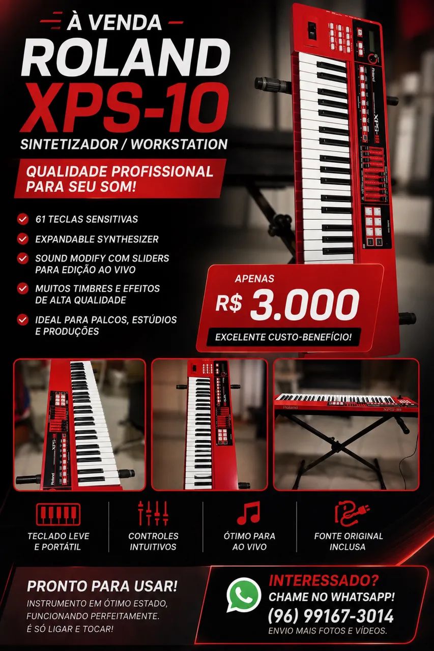 Teclado musical Roland XPS-10  - Foto 2